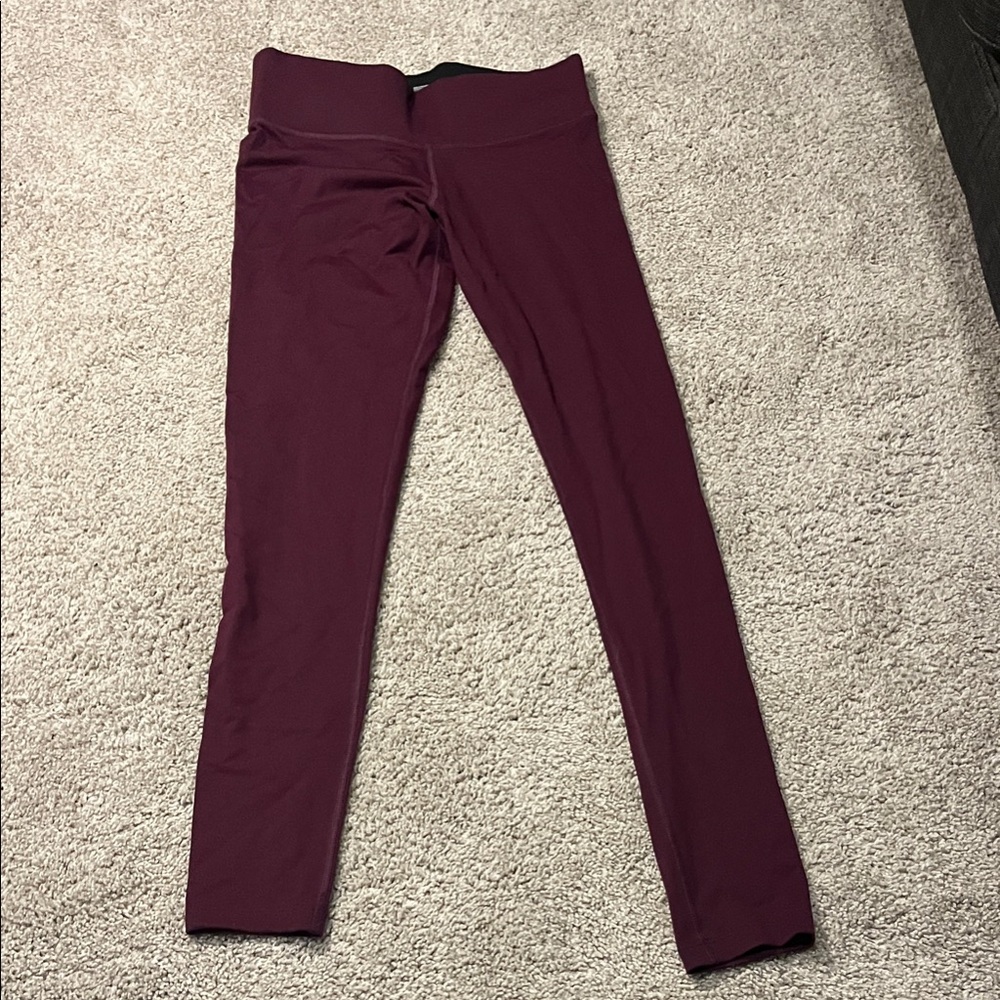 Women’s Burgundy Leggings